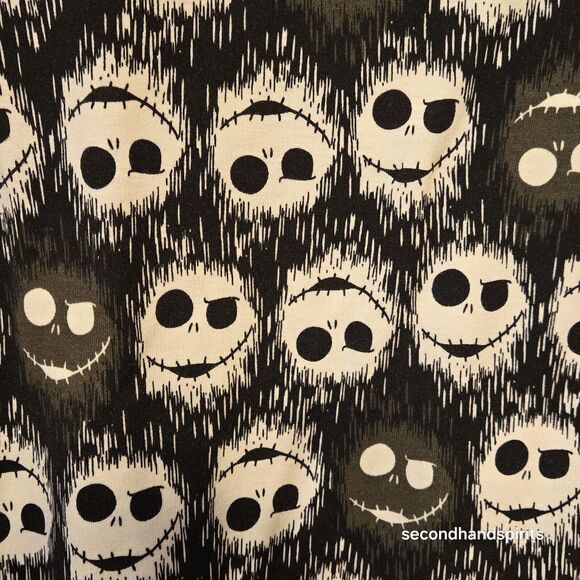 LuLaRoe Irma Top Lg Jack Skellington High Low Tunic Nightmare Before Christmas - Picture 5 of 6